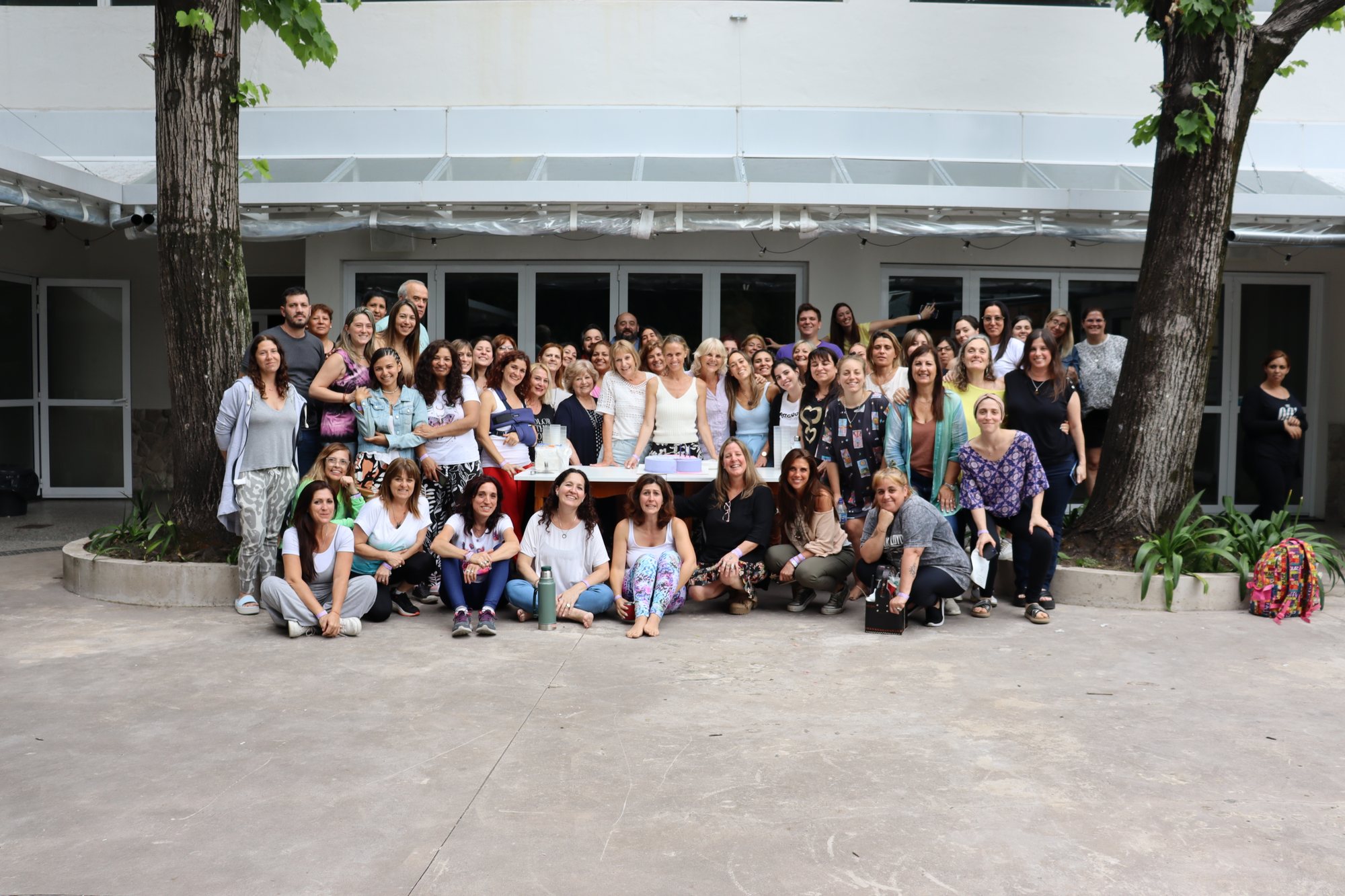 El grupo de Terapeutas de Allmahata, todos juntos